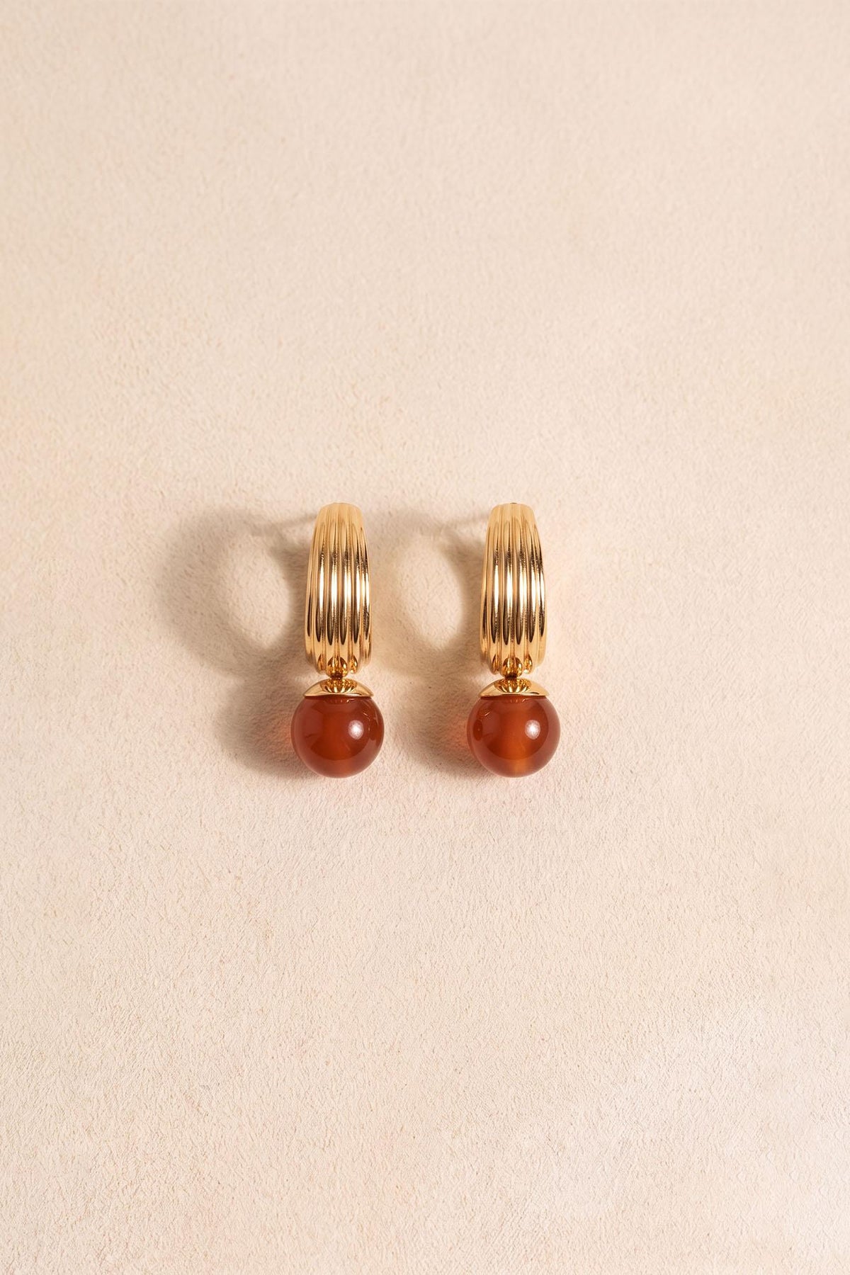 Idalia Ball Hoop Earrings
