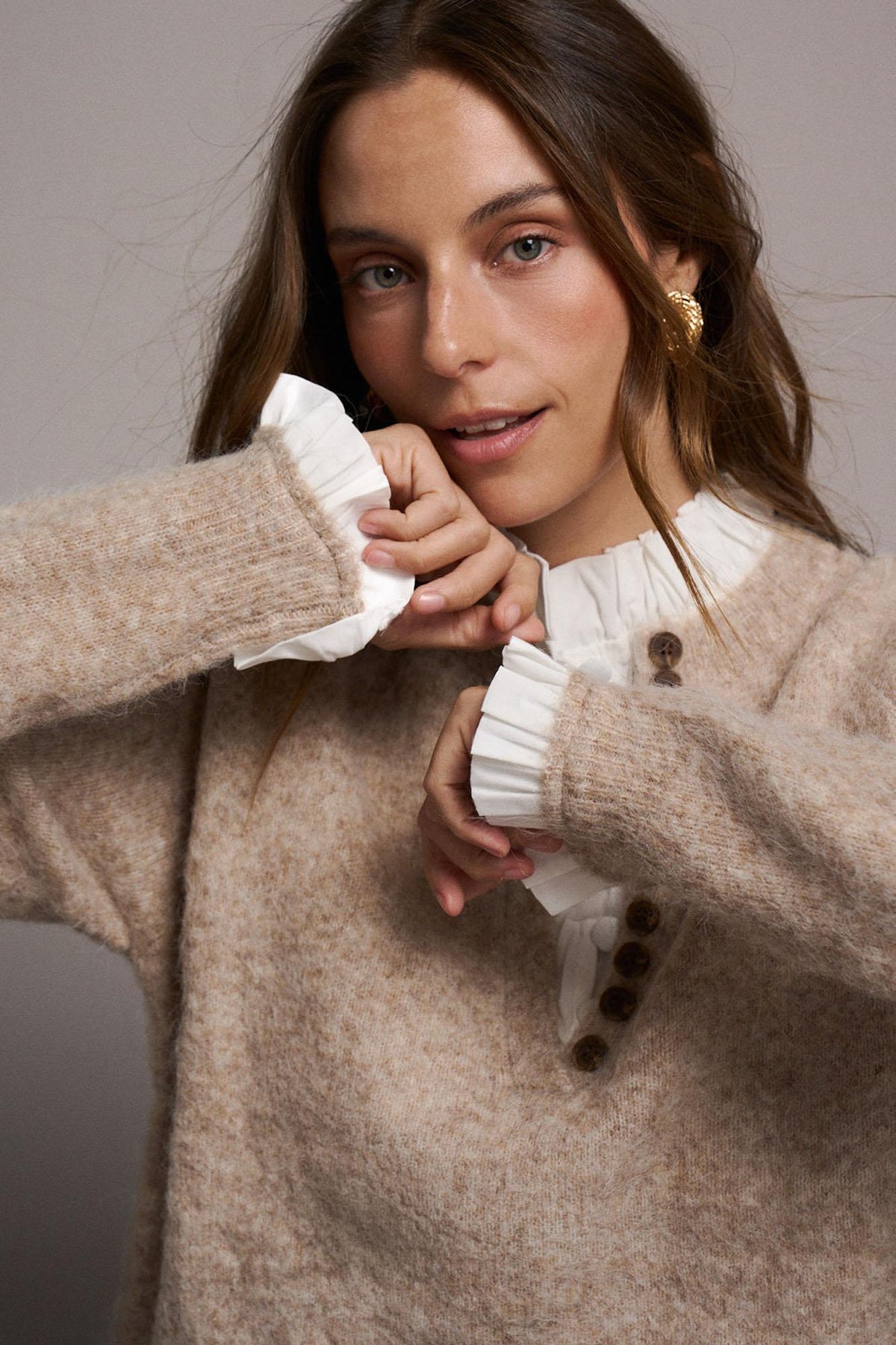 Manon Neckline Sweater