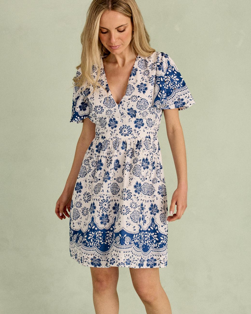 Milia Short Flowers Dress