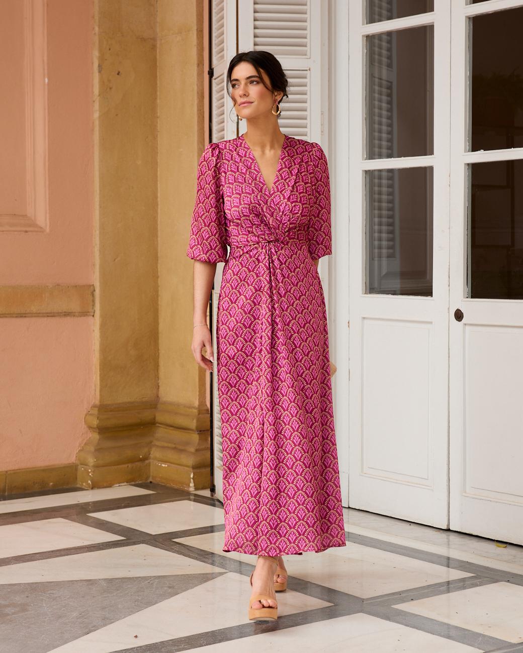 Nerea Print Dress