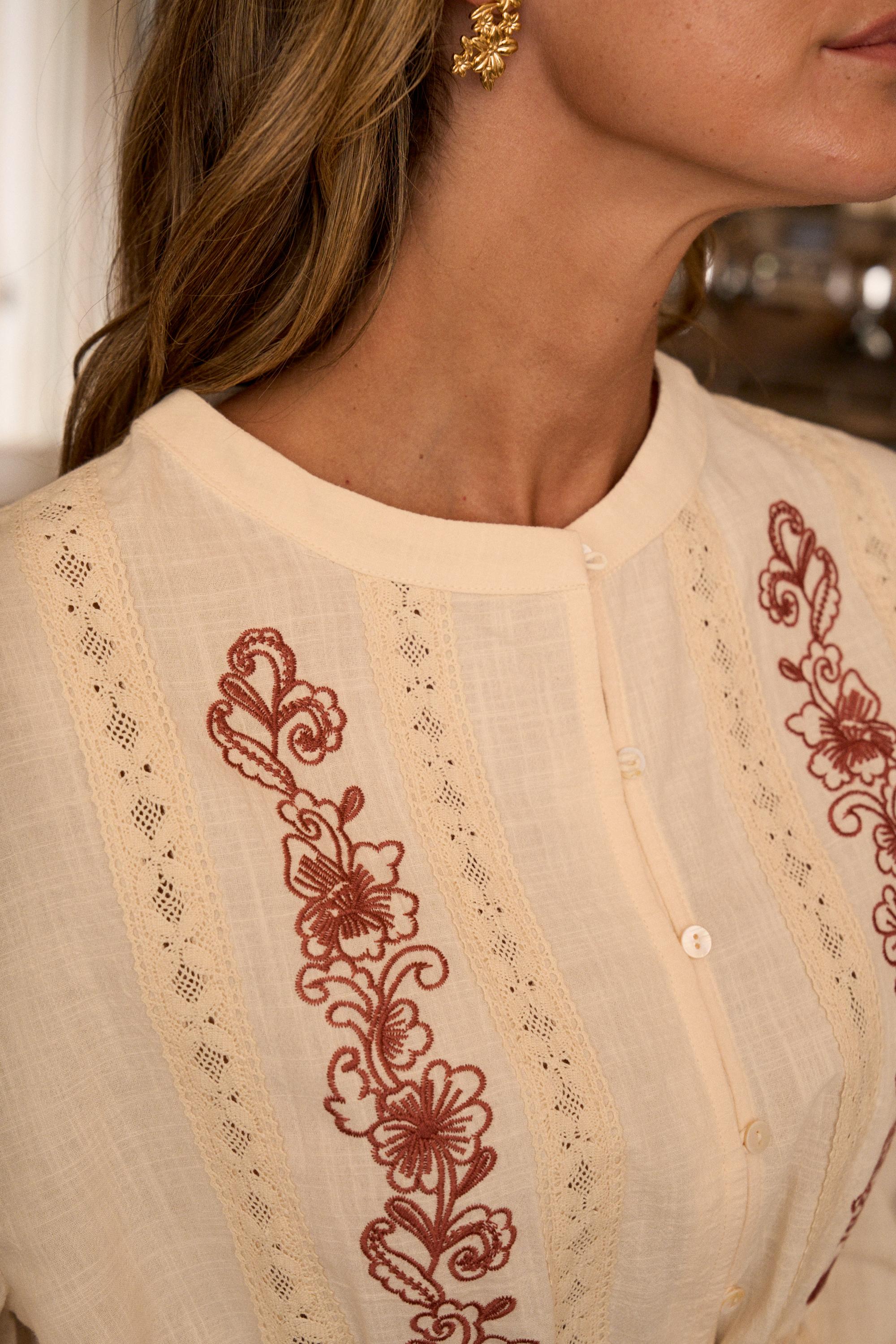 Melisenda Embroidered Blouse