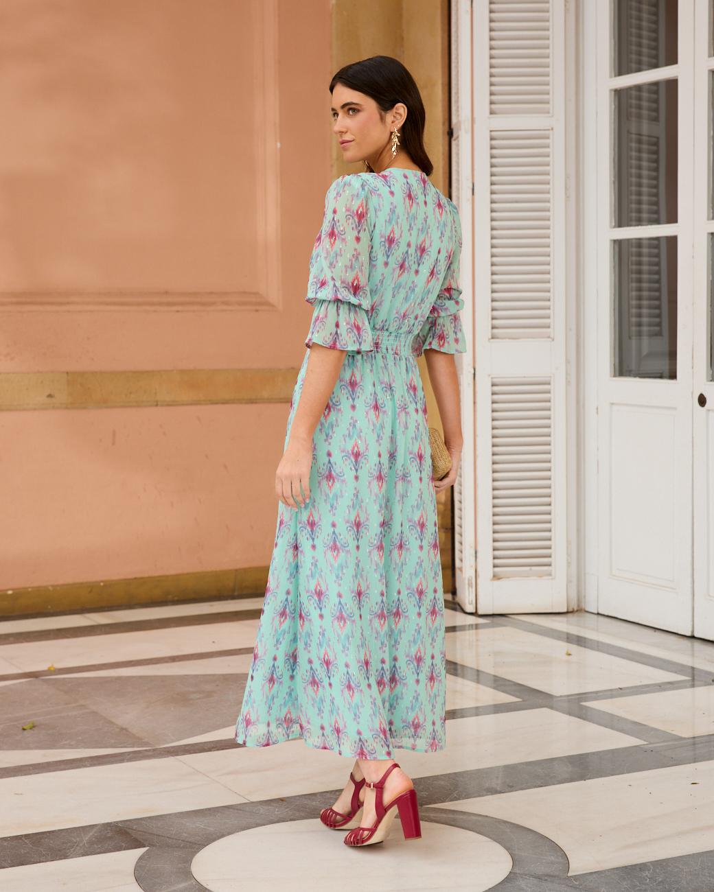 Jimena Print Dress