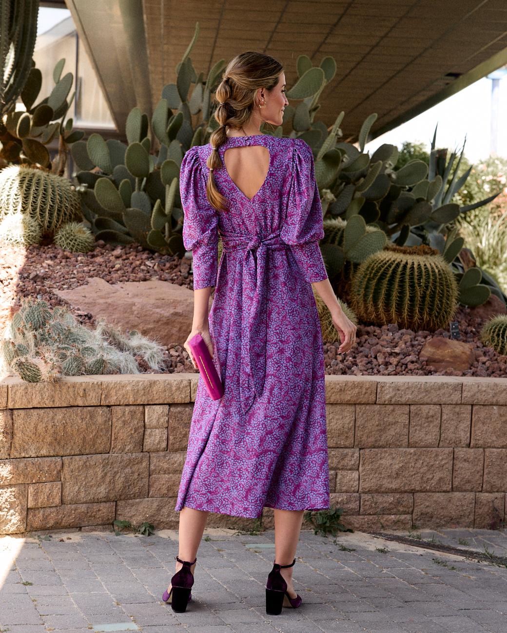 Lina Print Dress