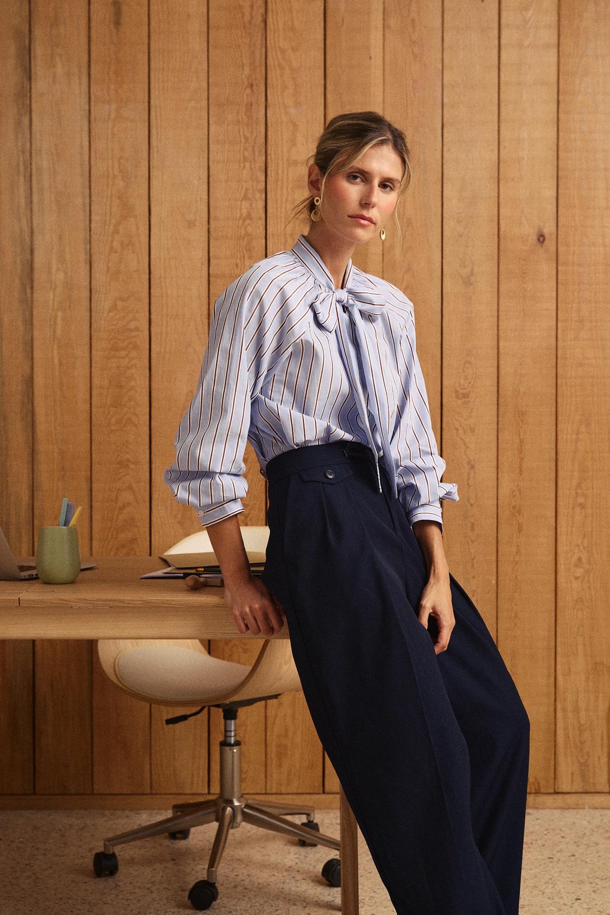 Giomar Striped Knot Shirt