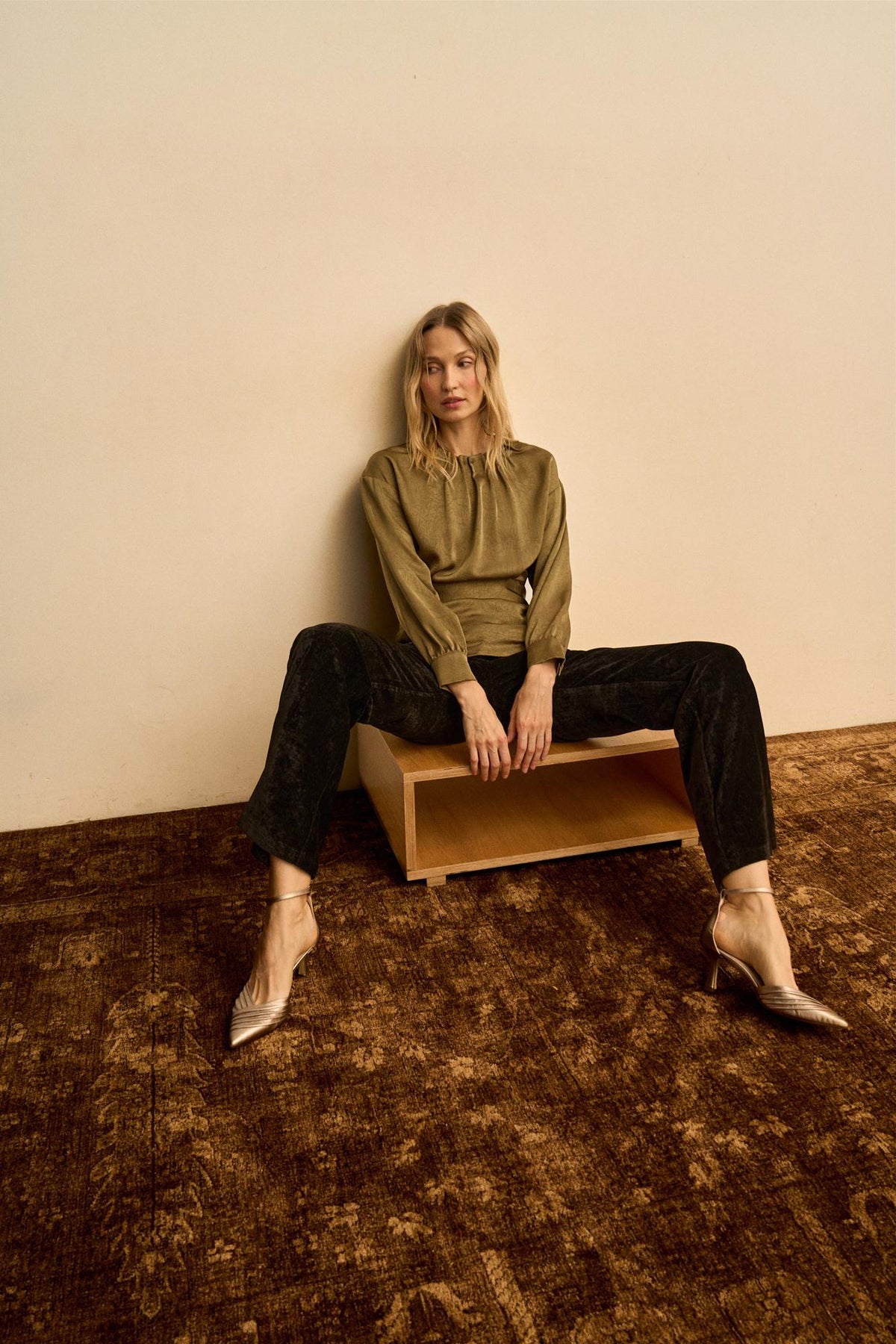 Ondine Gathered Blouse