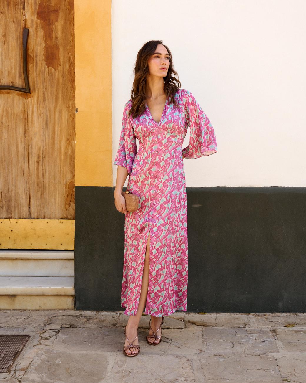 Violeta Print Dress