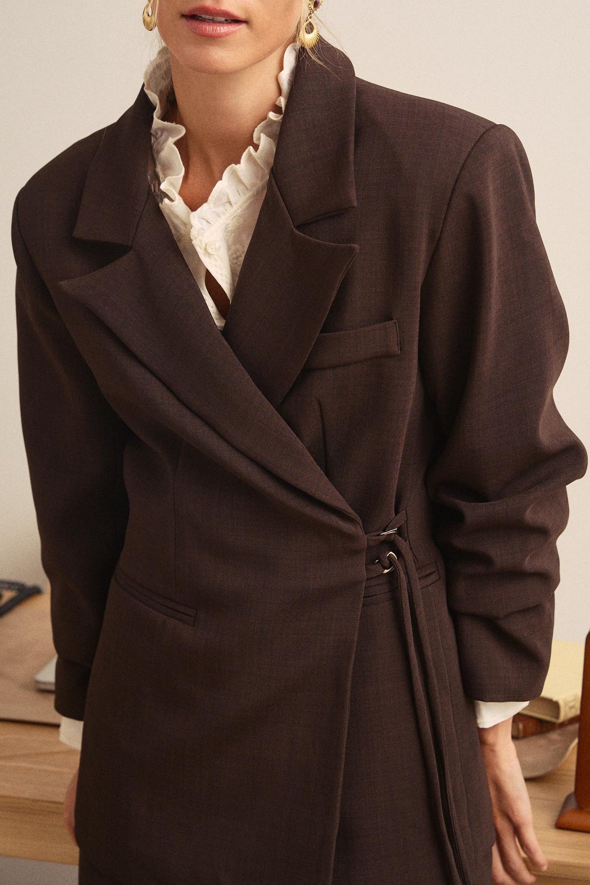 Astrea Double-Breasted Blazer