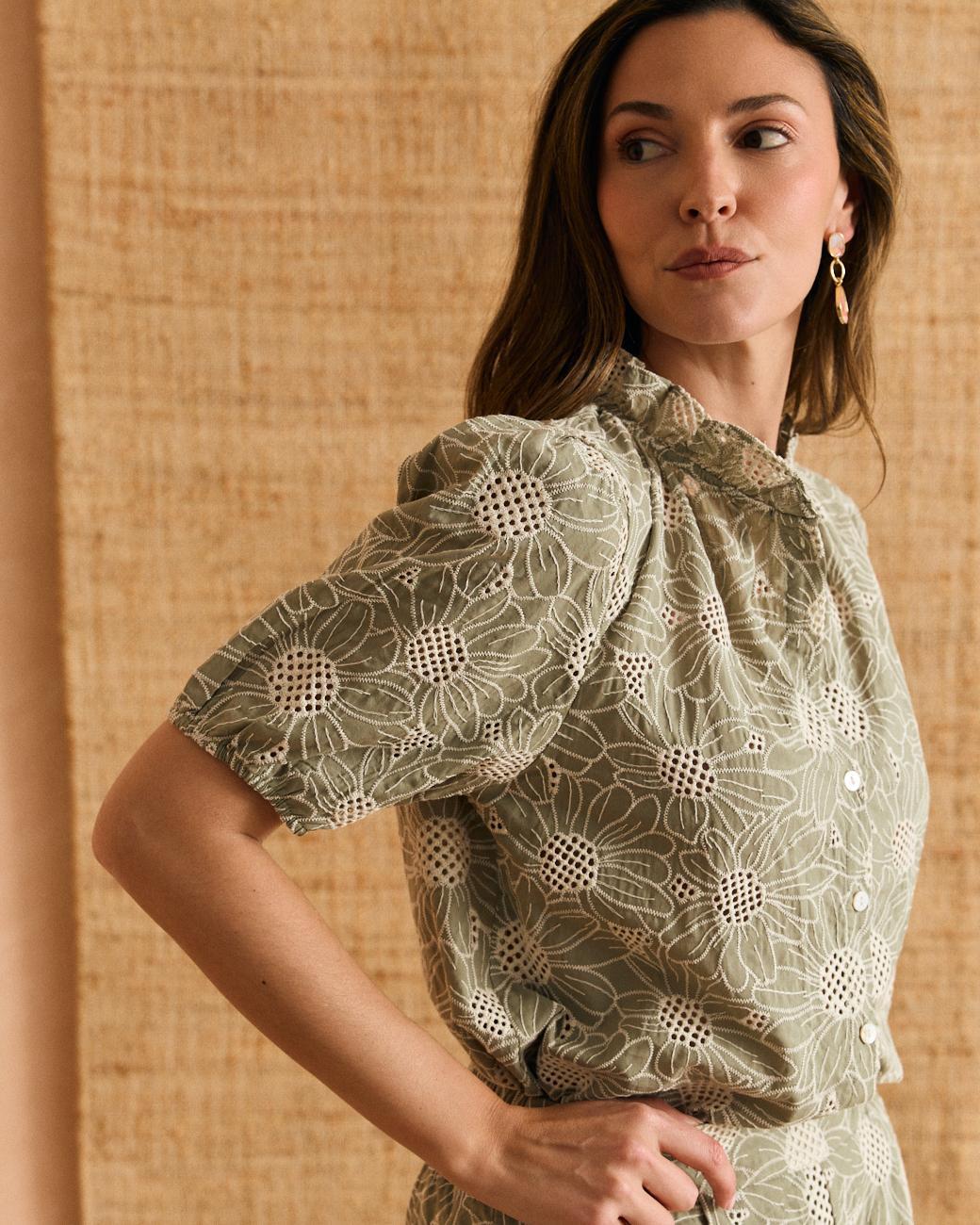 Marisette Flowers Shirt