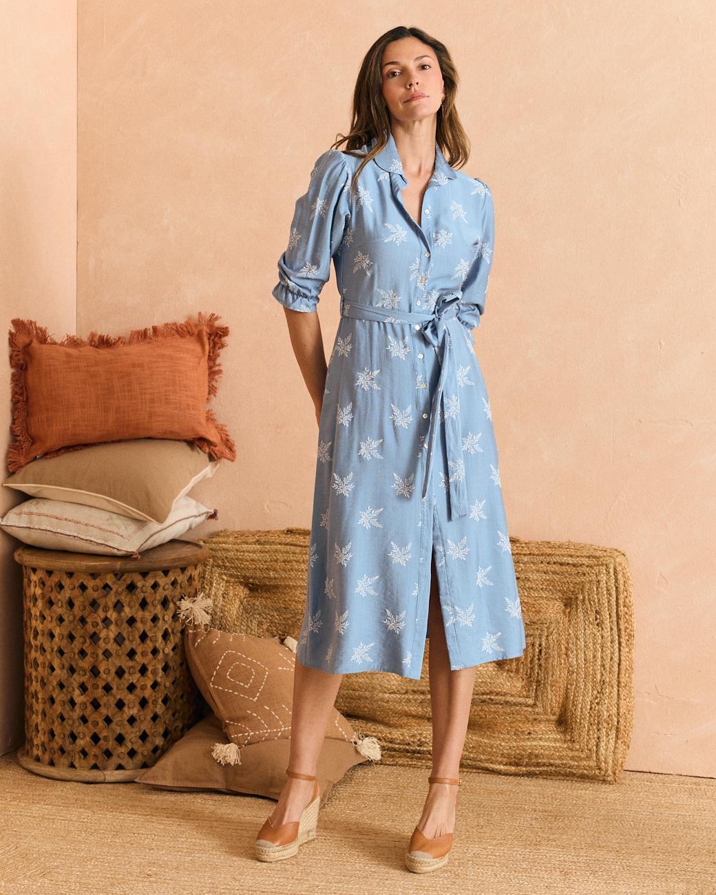 Virgi Light Blue Dress