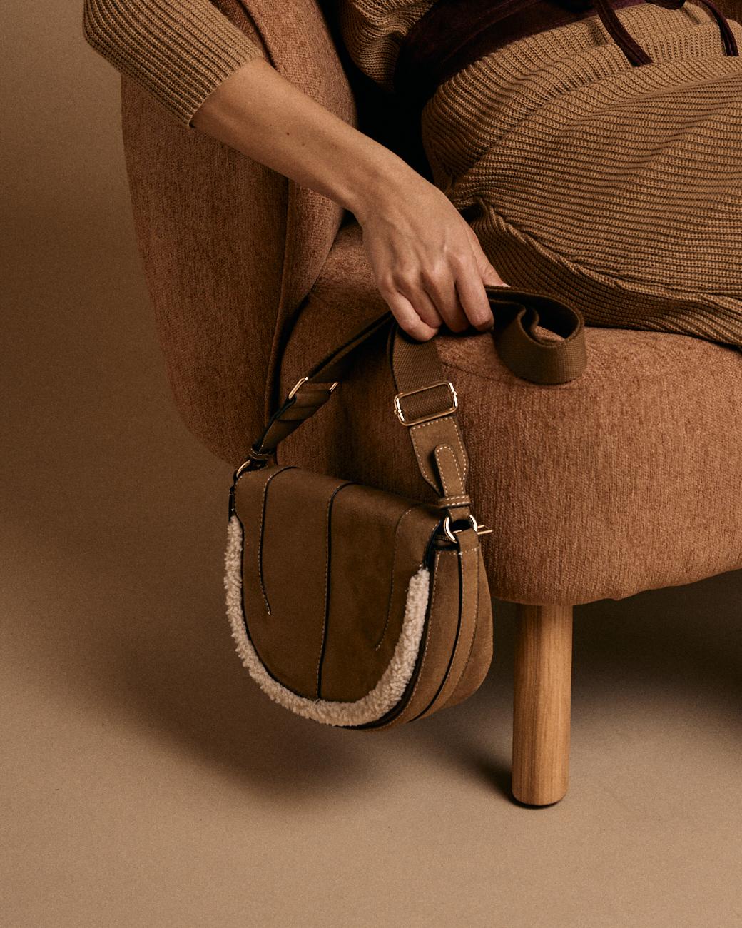 Kamil Shearling Bag