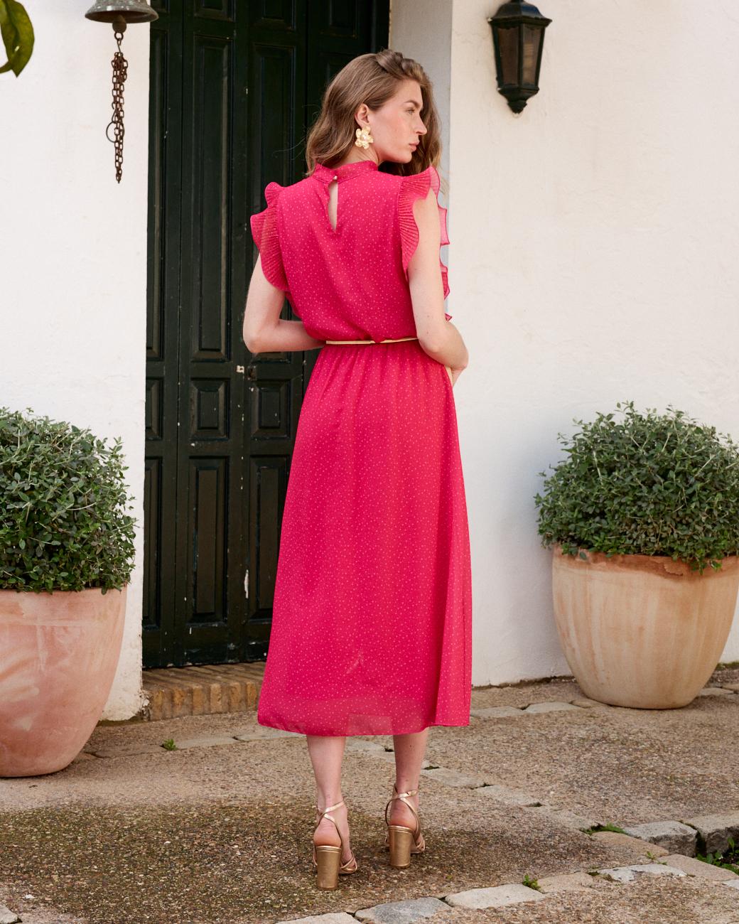Zelia Ruffled Dress