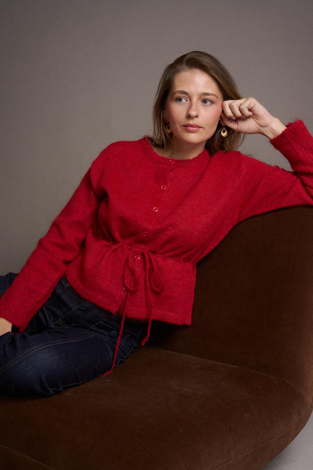 Lison Ribbon Cardigan