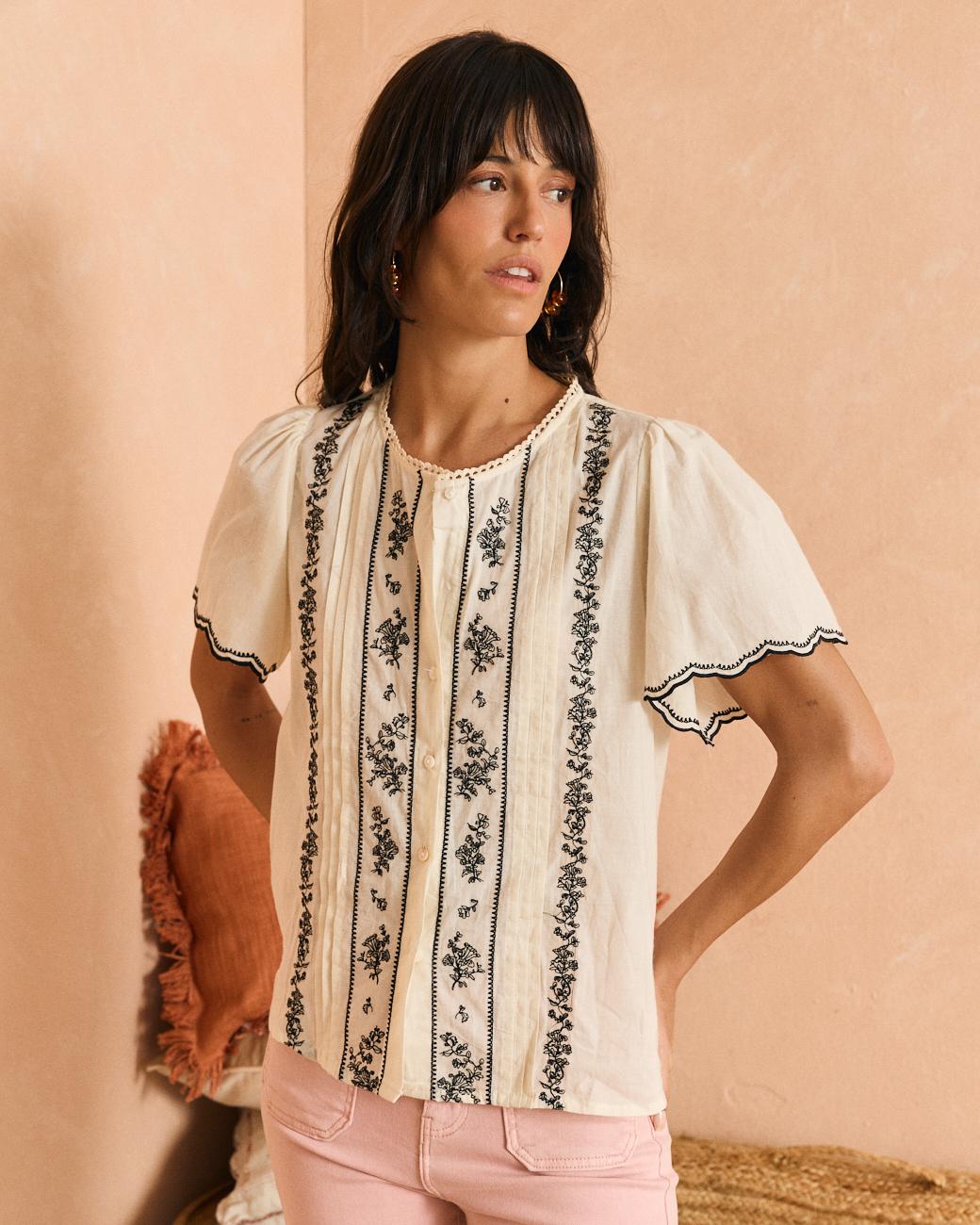 Embroidered Shirt Rubina