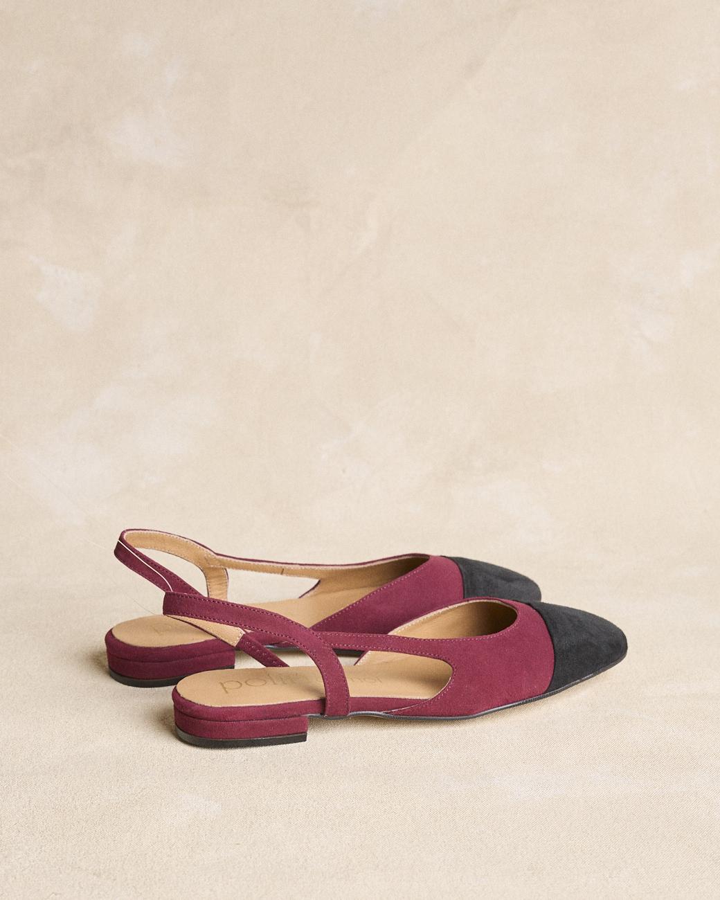 Elbia Backless Ballet Flats