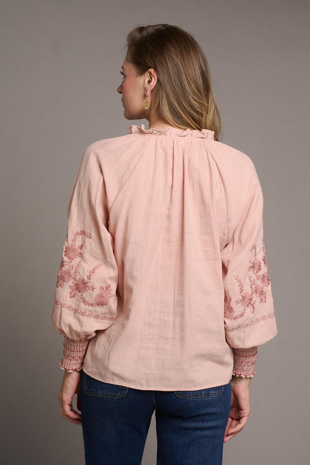 Ava Embroidered Blouse