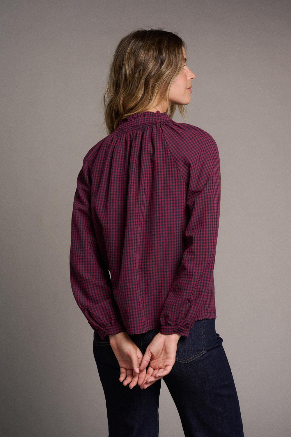Colette Gingham Blouse