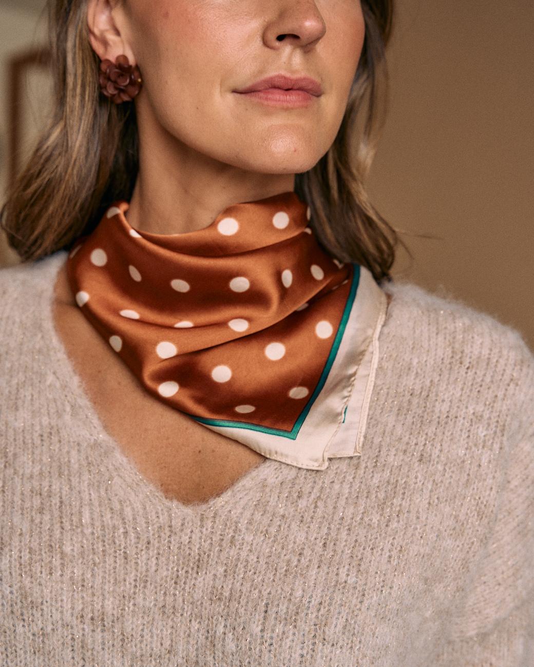 Cleta Polka Dot Scarf