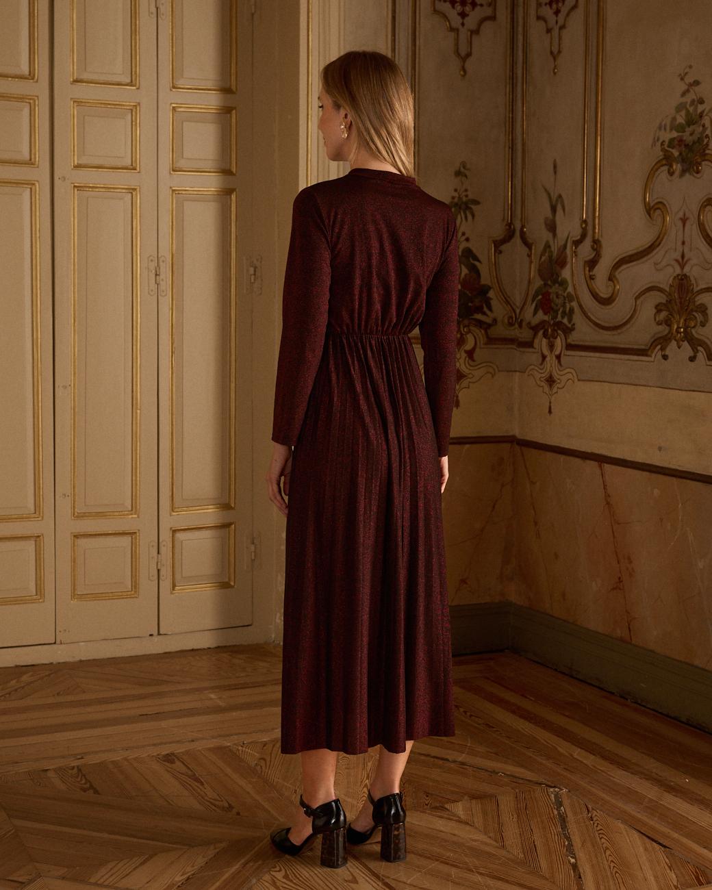 Laris Pleated Dress