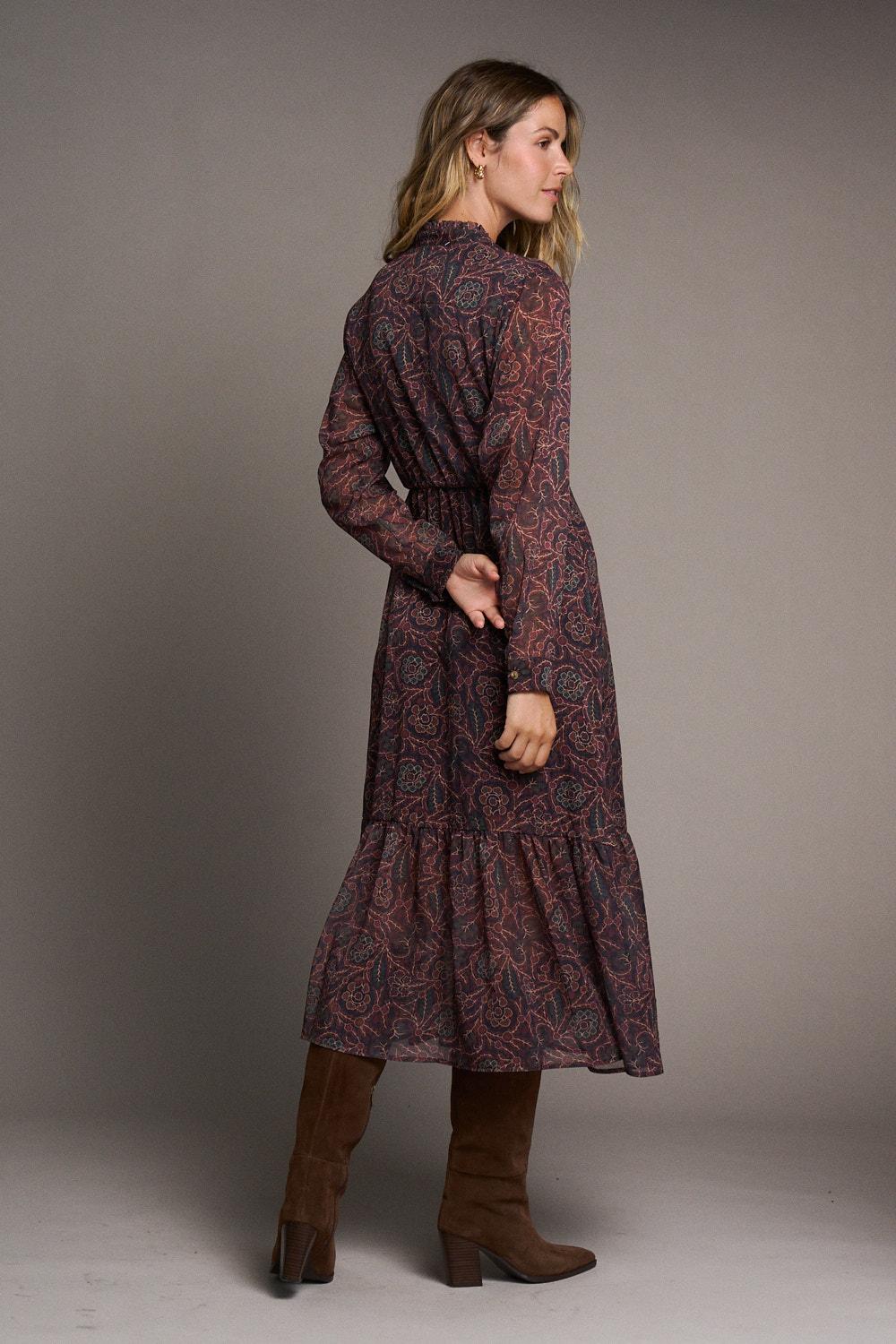 Sofía Flowers Dress