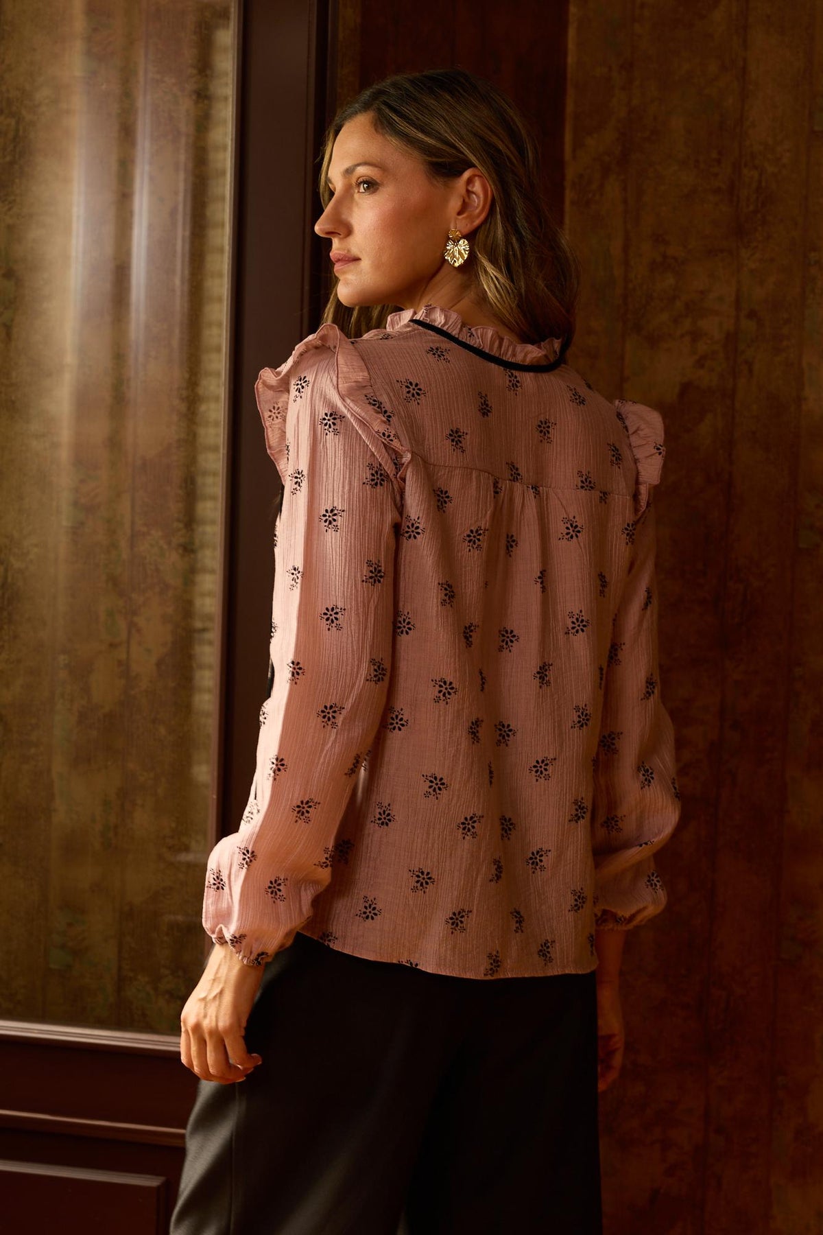 Rosa printed blouse
