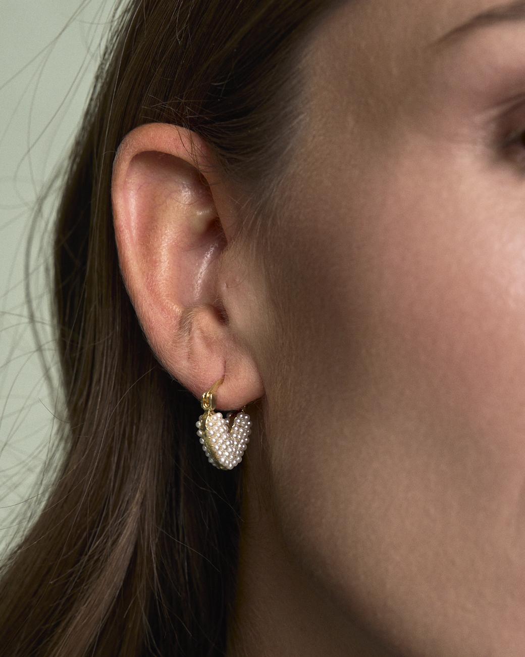 Luzma Heart Earrings