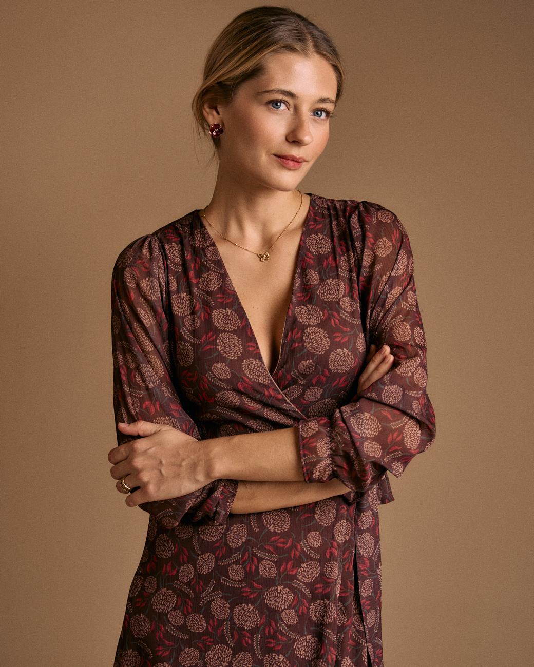 Renata Print Dress