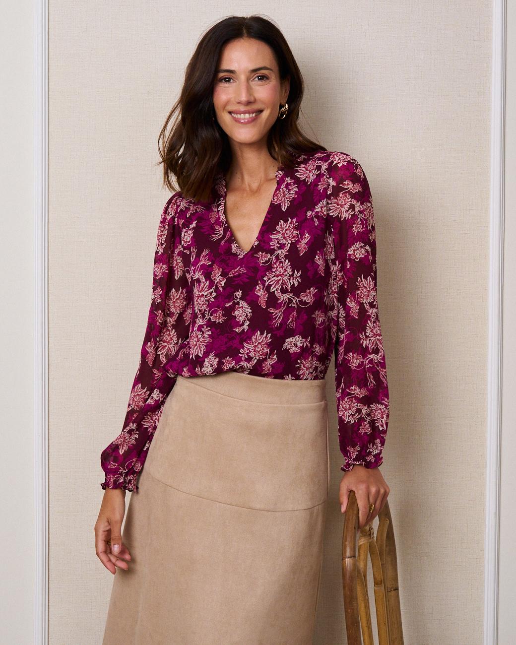 Neli Printed Blouse