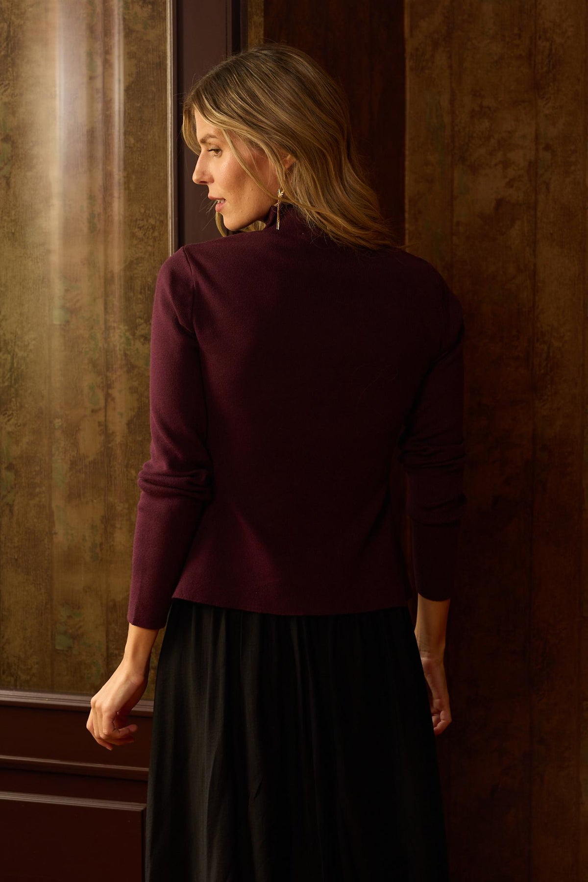 Naida Button Sweater