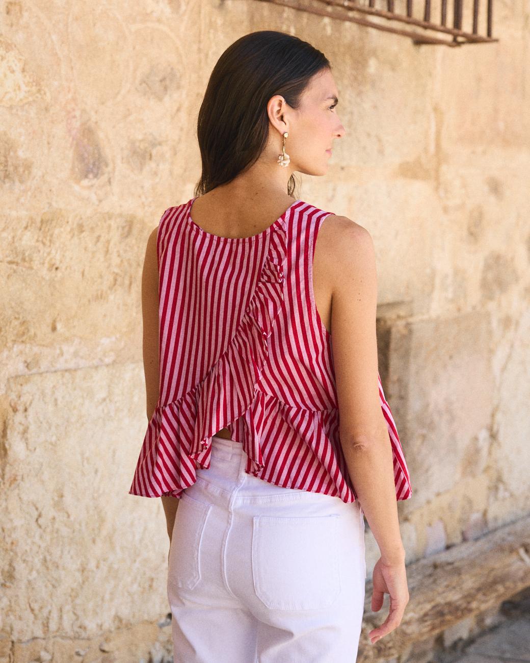 Beatriz Striped Top
