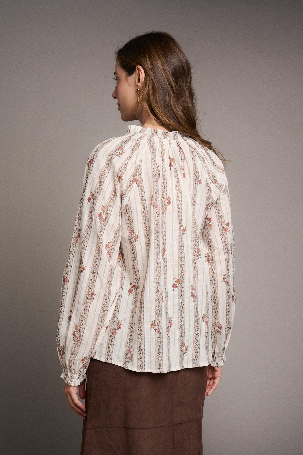 Floral Print Clementina Blouse