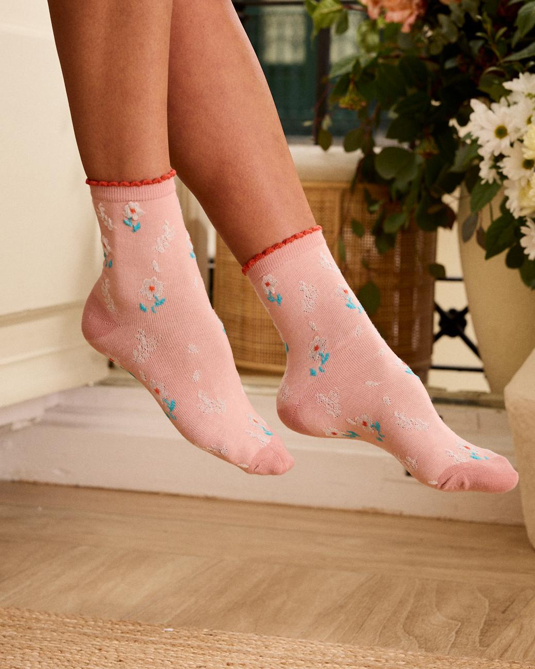 Rusilda Flowers Socks