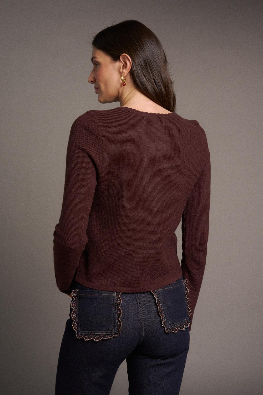 Cléo Button Cardigan