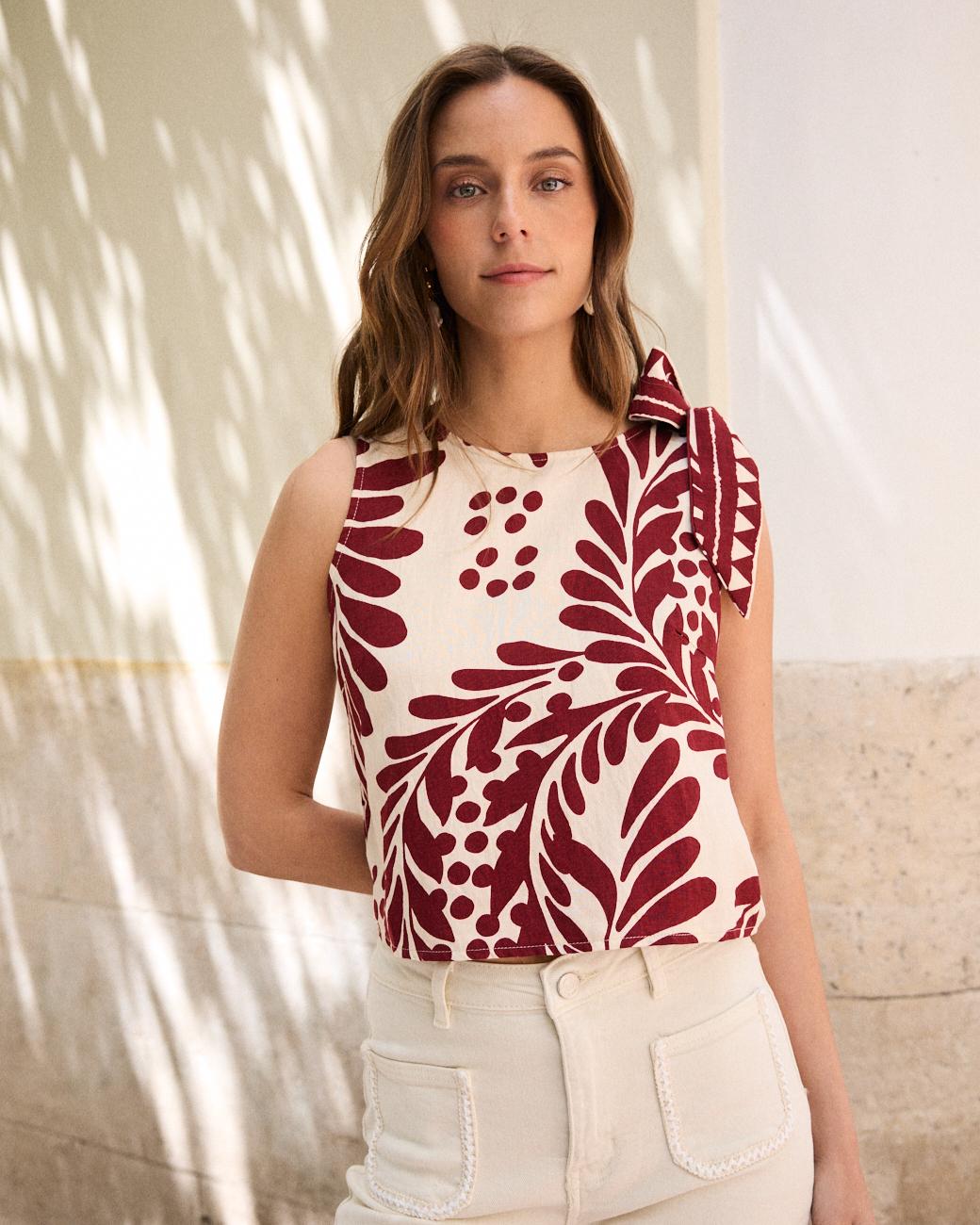 Sia Print Top
