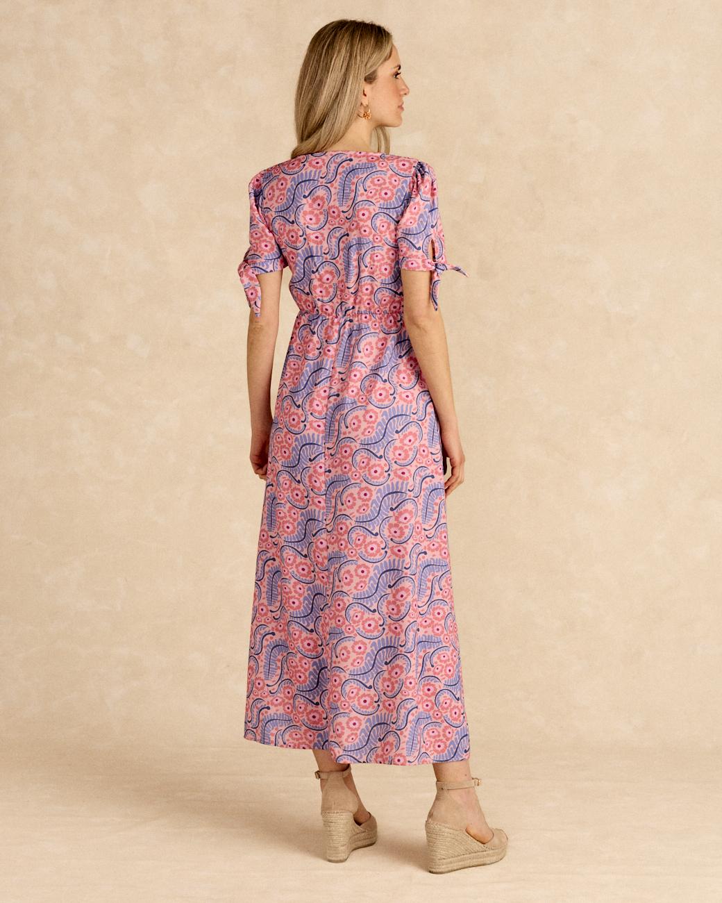 Long Dress Elasci Flowers