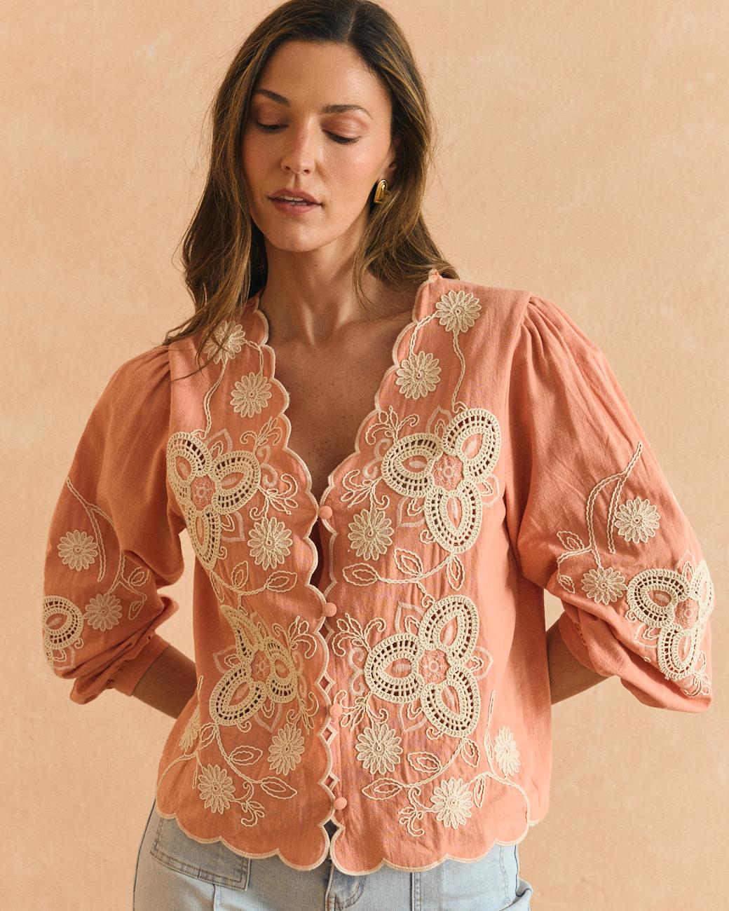 Flavia Embroidered Shirt