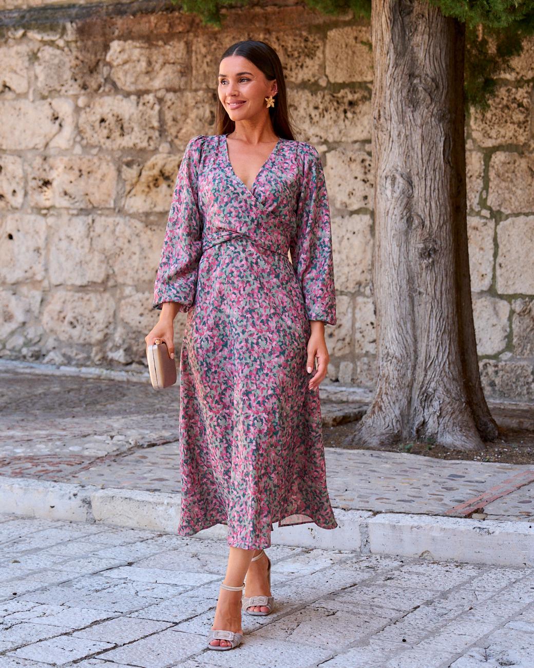 Cirla Print Dress