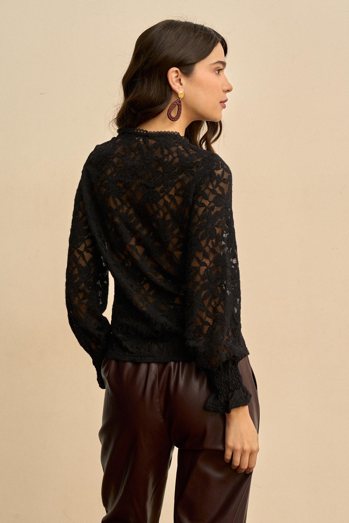 Maëva Floral Lace Blouse