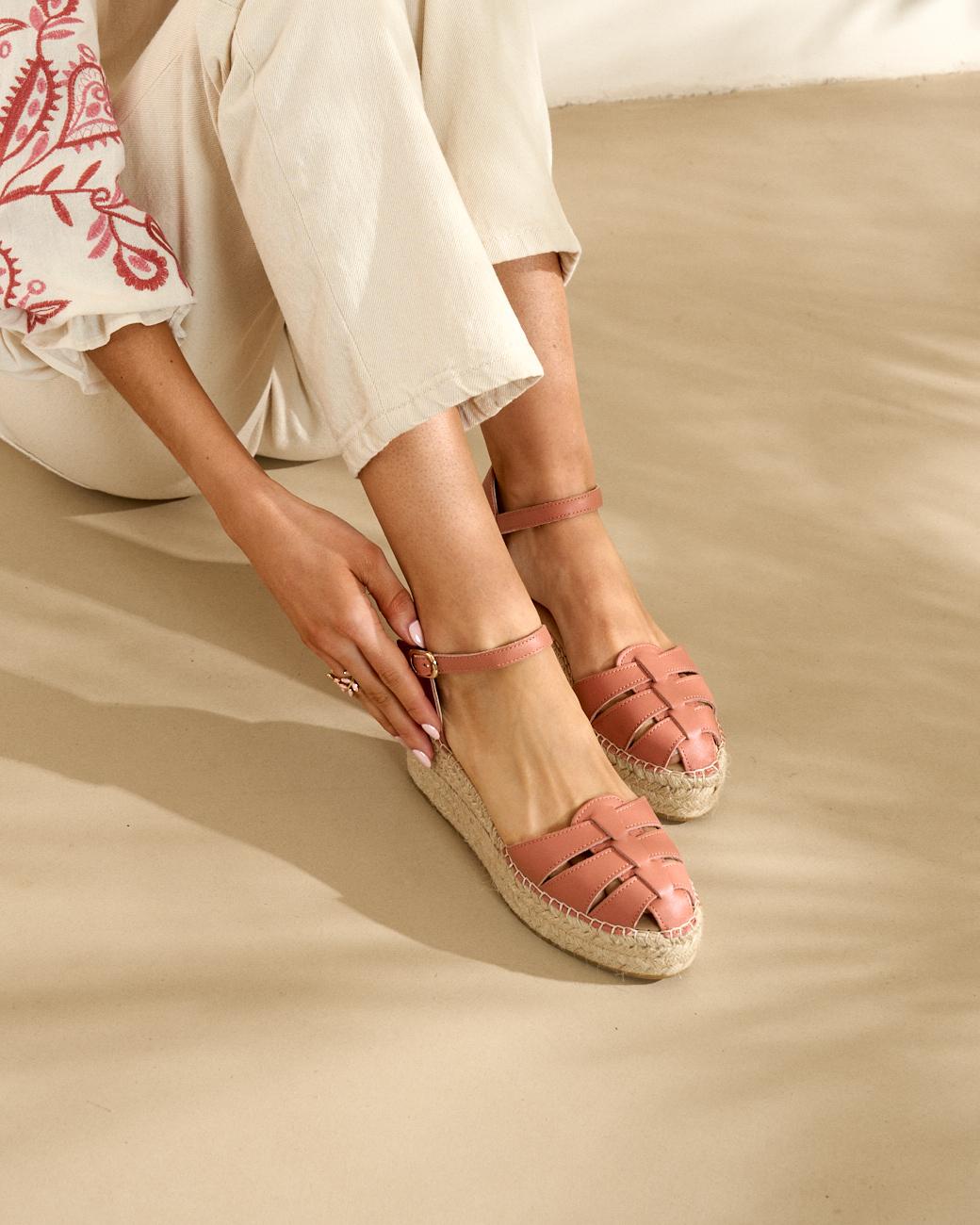 Arelis Caged Espadrille