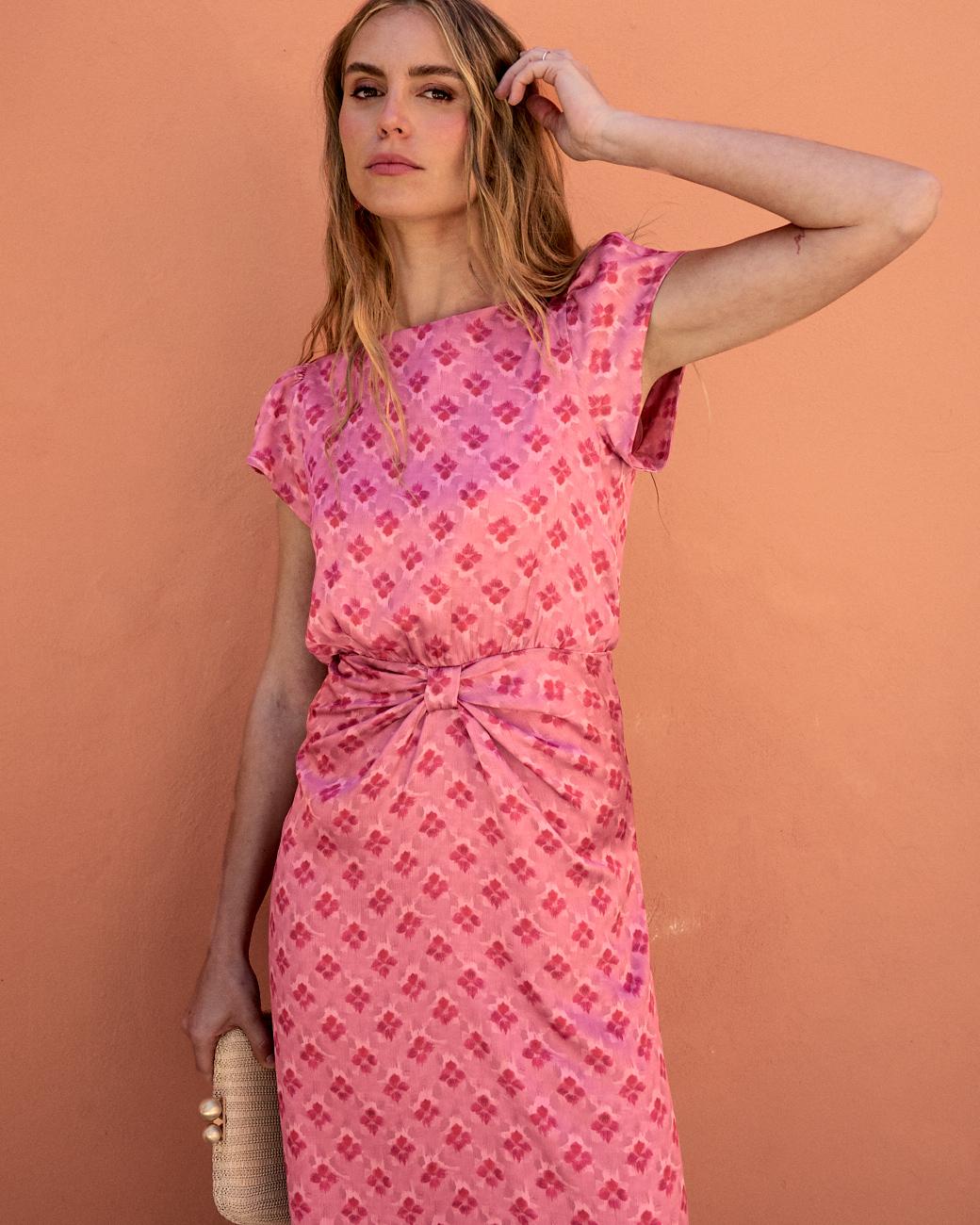 Rosalía Print Dress