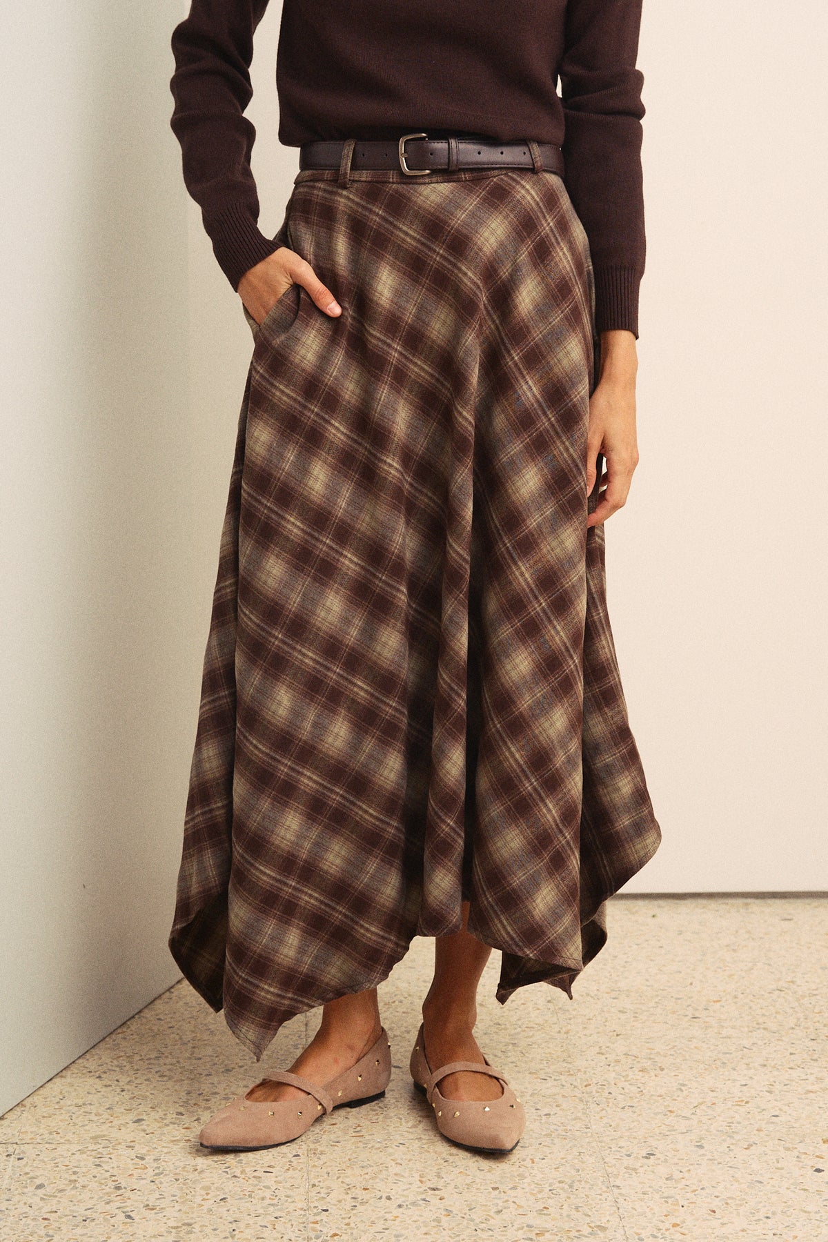 Alessia Tartan Skirt