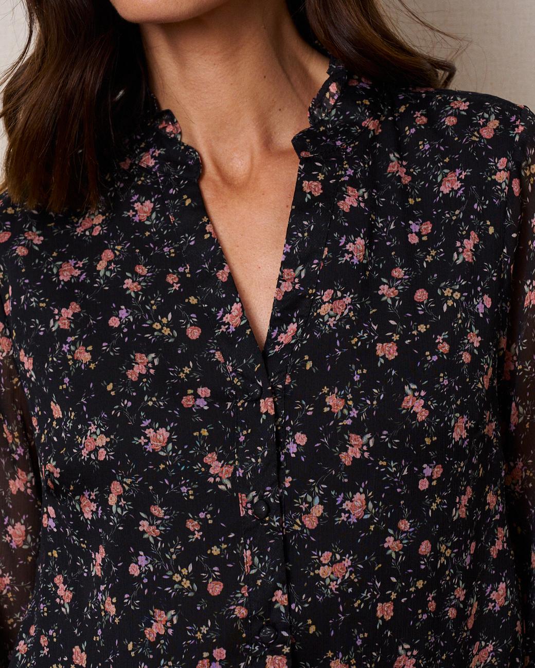 Nina Flower Shirt