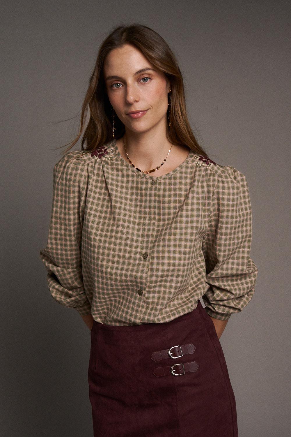 Fleur Embroidered Shirt