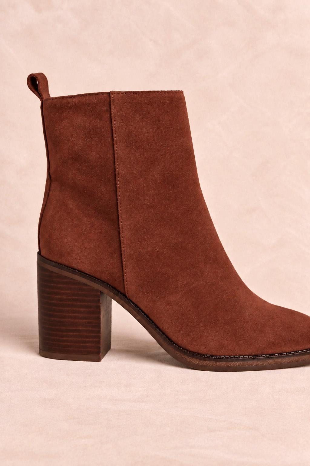 Leather Ankle Boot Carina
