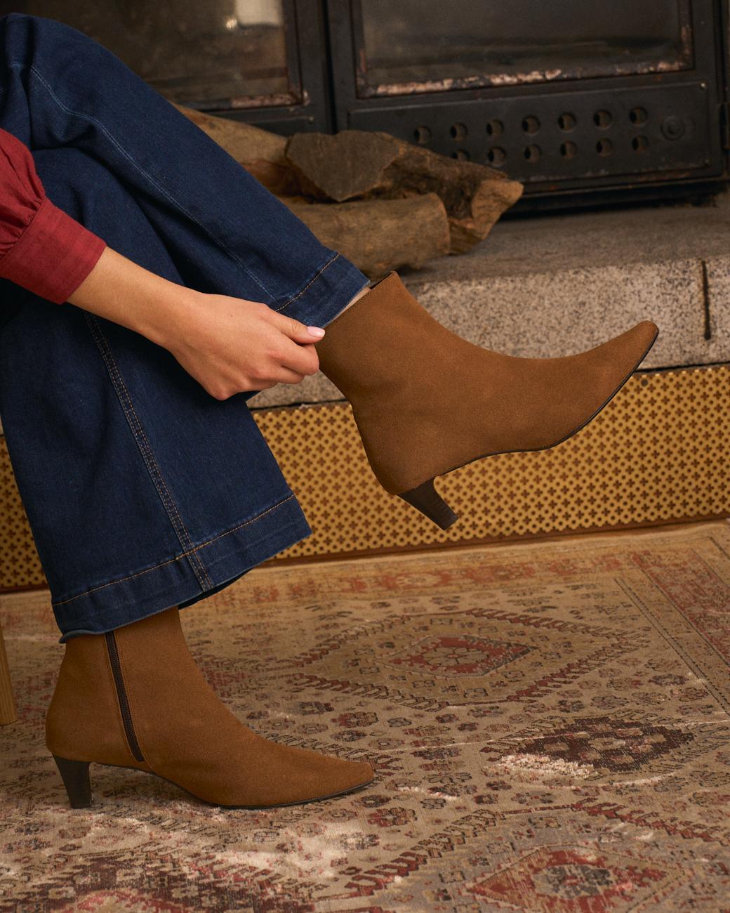 Laura Ankle Boot Heel