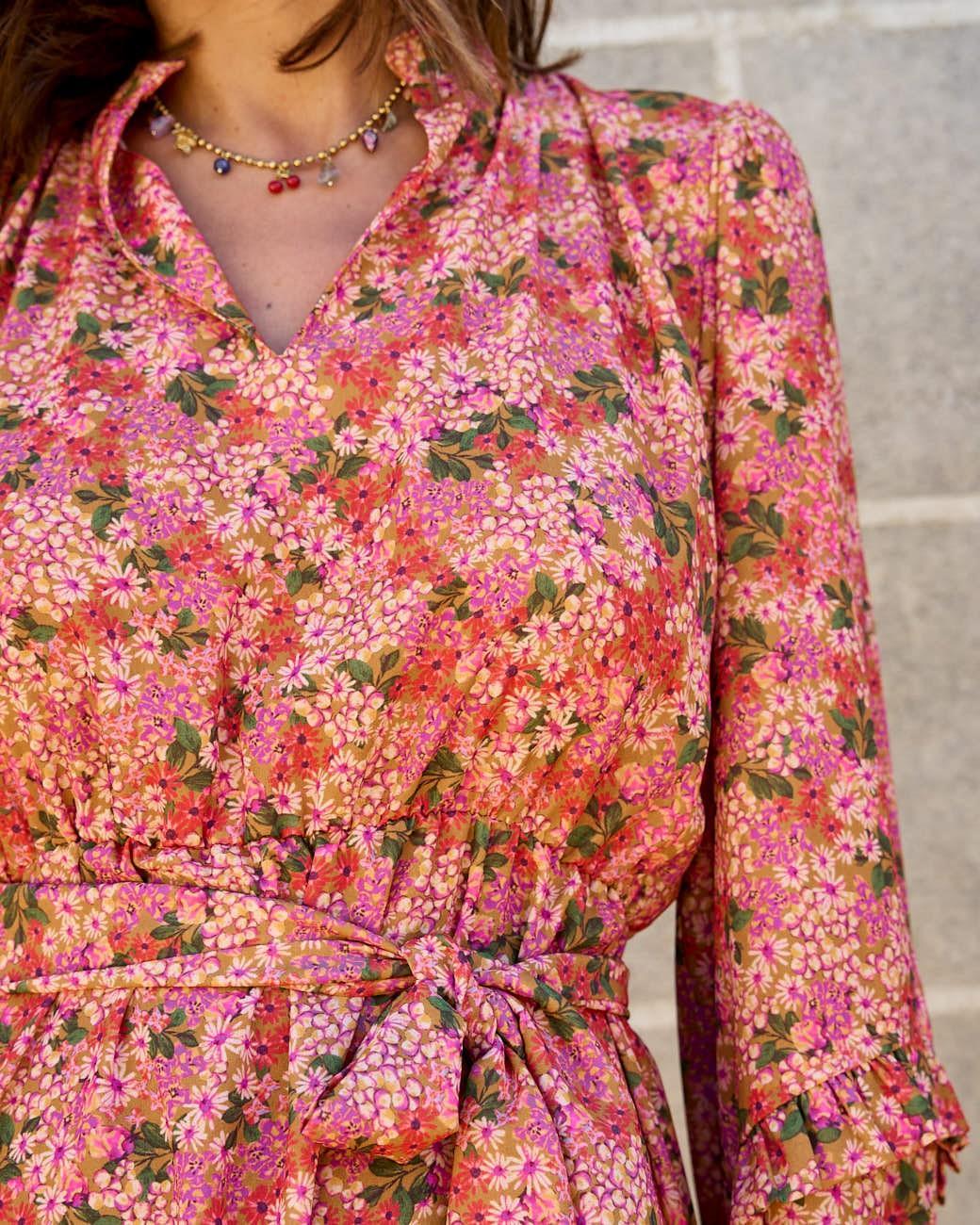 Adia Long Sleeve Dress