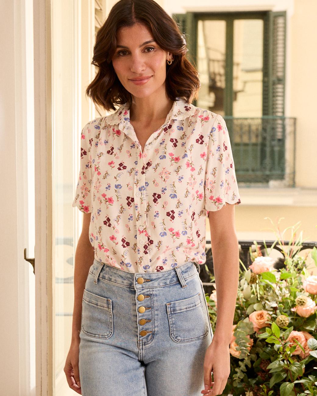 Flower Blouse Odete