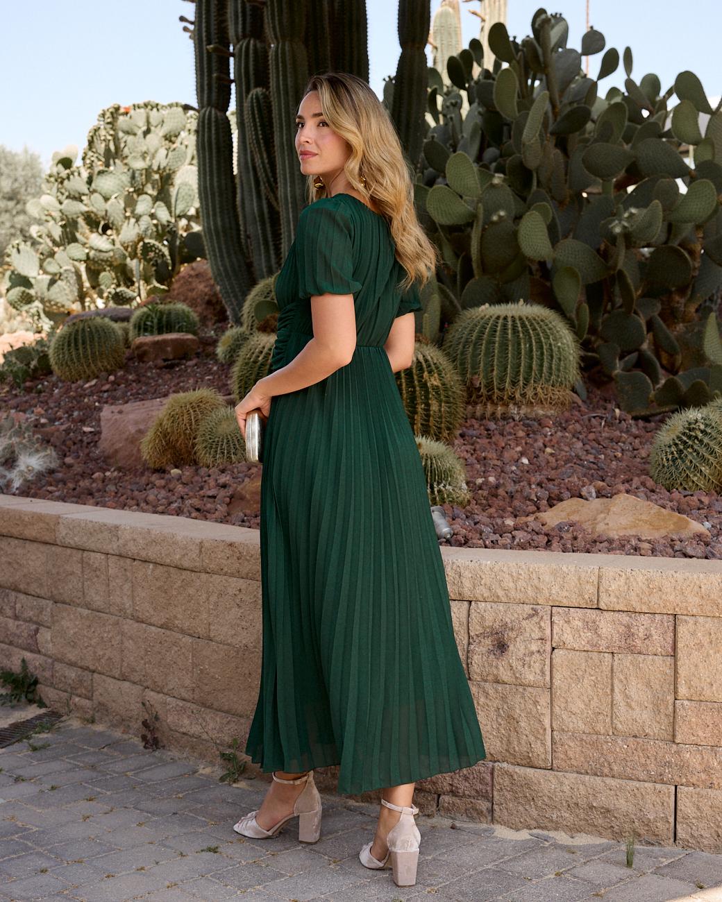 Eulalia Pleated Dress