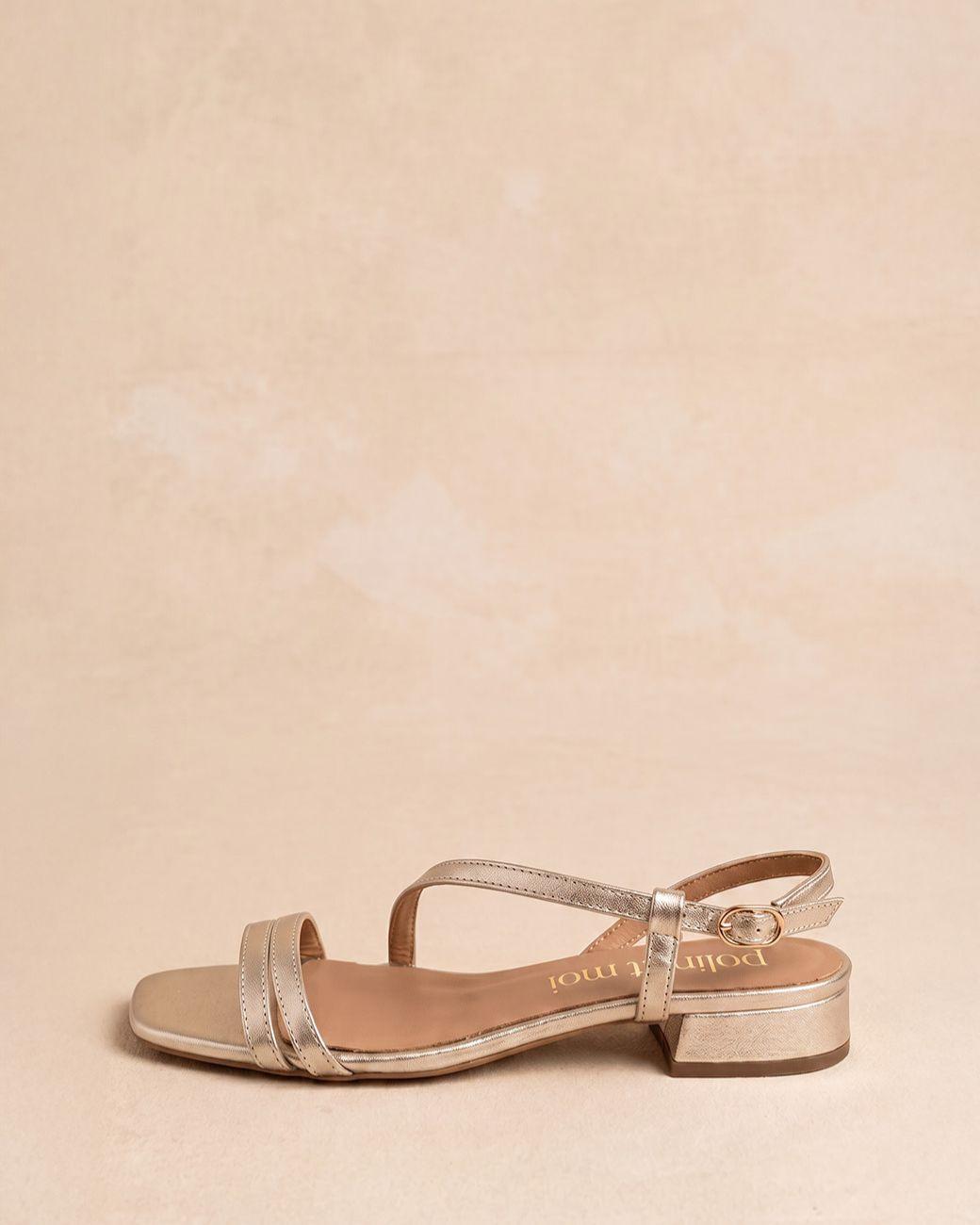 Griselda Low Heel Sandal
