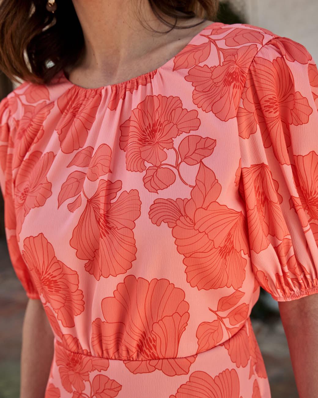 Jana Flowers Dress