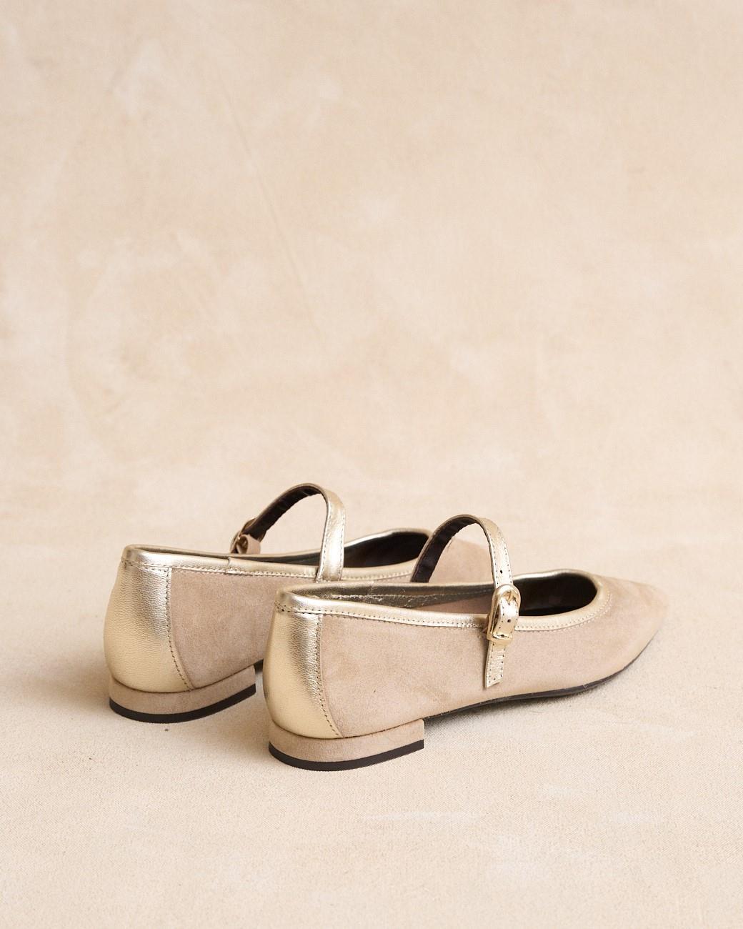 Emerila Buckle Ballerinas